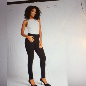 Betabrand classic dress pants Yoga skinny size L